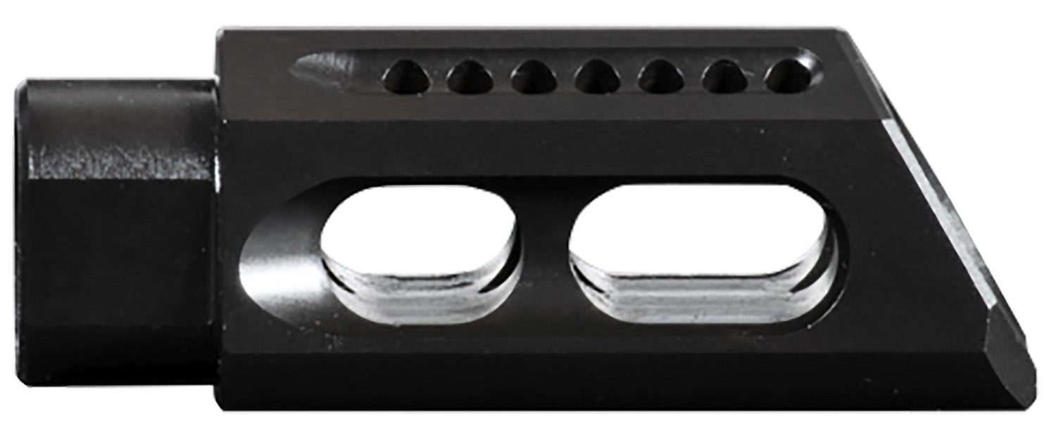 Yankee Hill Machine 3085MBA Slant .30 Cal Muzzle Brake Black Steel 5/8"-24 TPI 2.75" OAL