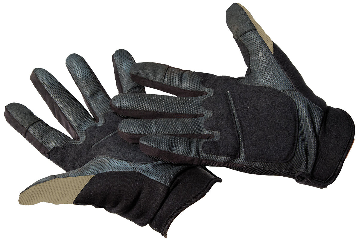 Caldwell Ultimate Shooting Gloves Tan Large/X-Large Recoil Reducing Leather Reinforced
