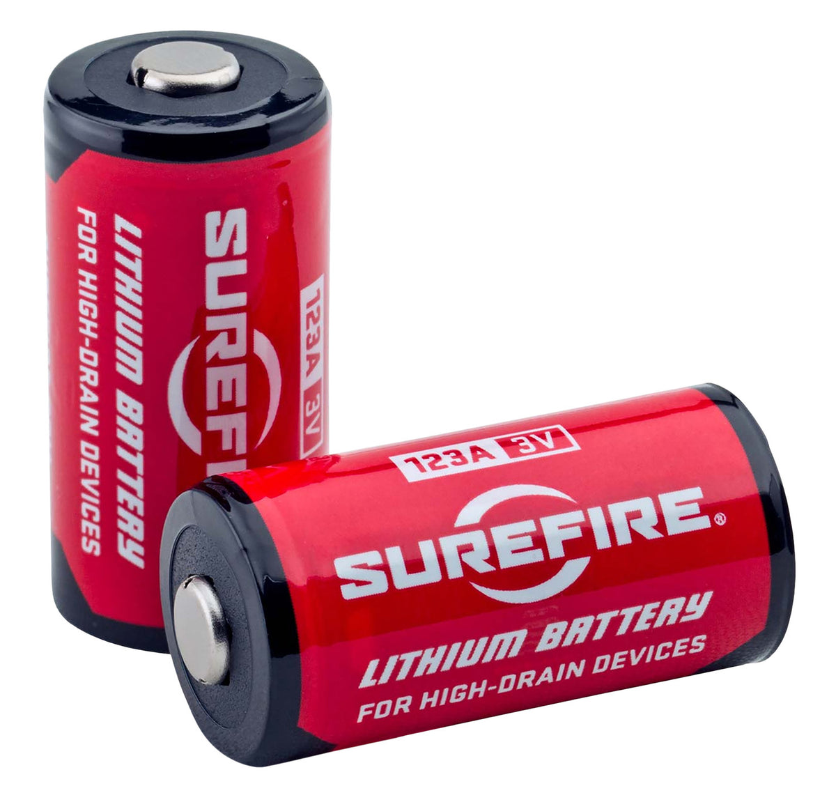 SureFire SF6BC 123A Lithium Battery 3V 1500mAh for SureFire Flashlights, 6-Pack Clamshell