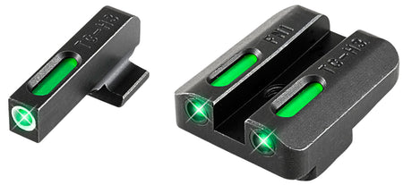 TruGlo TG13FN1A TFX Day/Night Green Tritium Fiber Optic Iron Sights