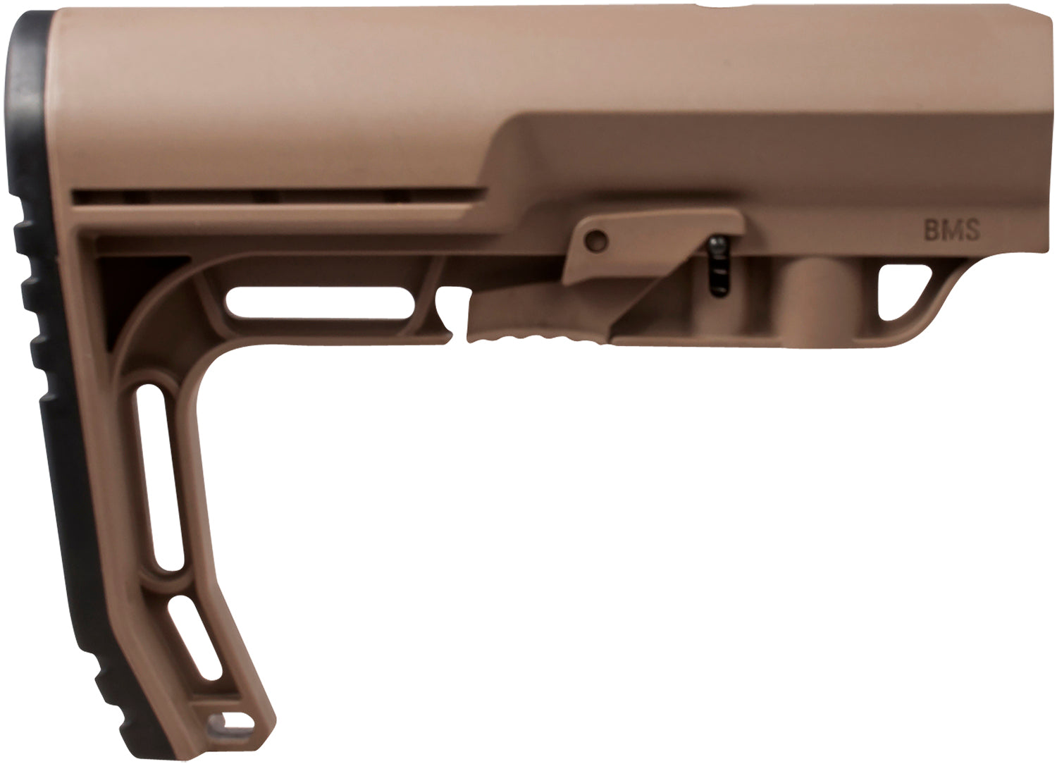 MFT BMSSDE Battlelink Minimalist Synthetic Buttstock Scorched Dark Earth Collapsible AR-15 M4 Commercial Spec Tube