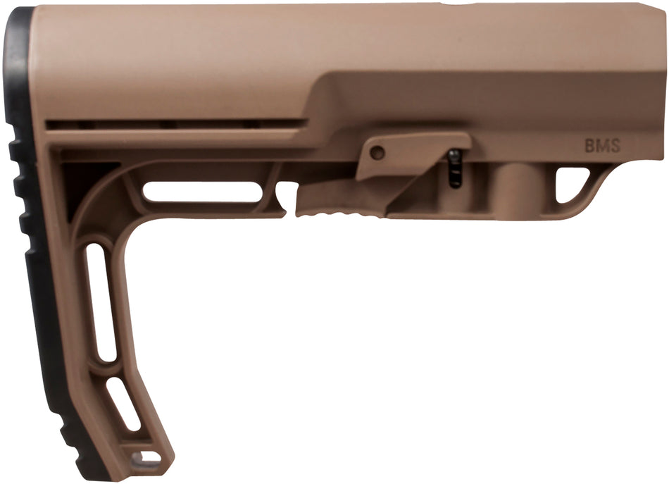 MFT BMSSDE Battlelink Minimalist Synthetic Buttstock Scorched Dark Earth Collapsible AR-15 M4 Commercial Spec Tube