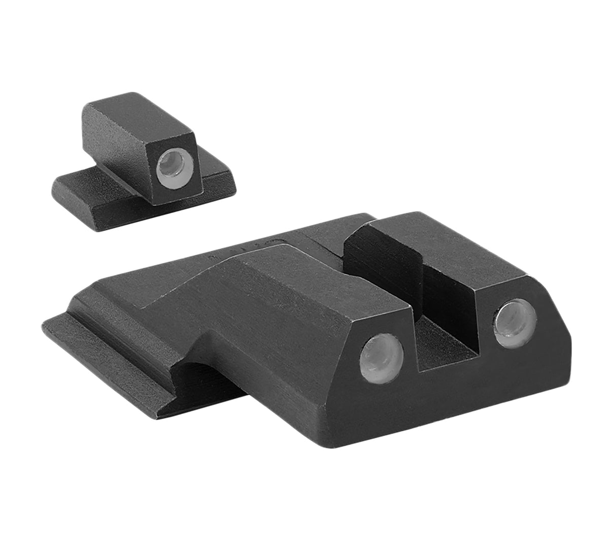 Meprolight 117703101 Tru-Dot Green Tritium Front & Rear Sight Set for S&W M&P Shield 2.0
