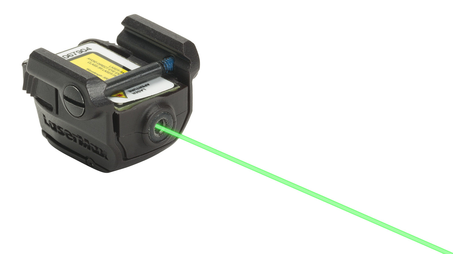 LaserMax Micro II Compact Green Laser Sight for Picatinny/Weaver Rails Black