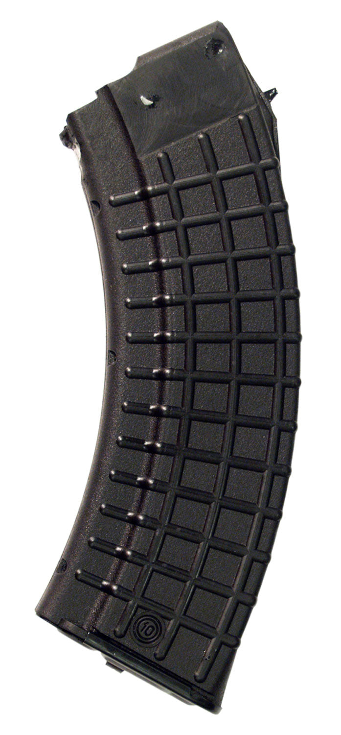 Arsenal M47W AK-47 Compatible 30rd 7.62x39mm Black Polymer Waffle Mag