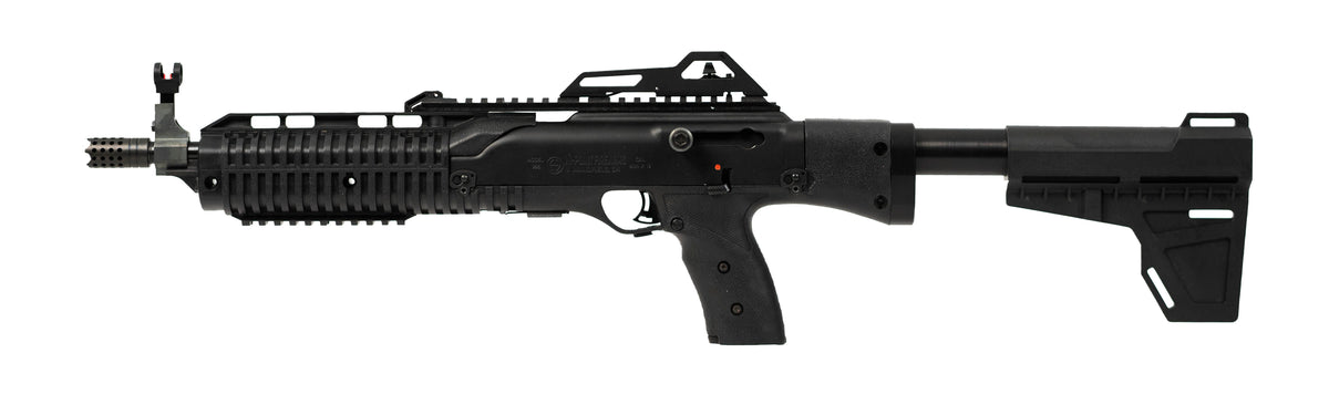 Hi-Point 995PBRACE 1095P 9mm Luger 10+1 13.25" Black Threaded Barrel, Black Powdercoat Polymer Receiver w/Picatinny Rail, Black Pistol Brace, Black Plastic Grip