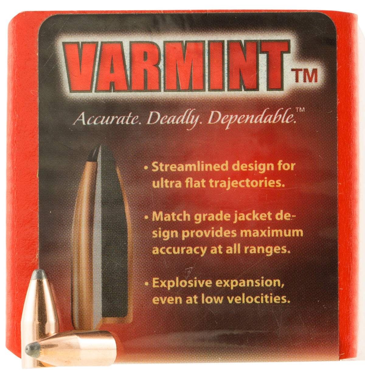 Hornady 2230 Traditional Varmint .224 Diameter 45 Grain Round Nose Bullets 100 Per Box