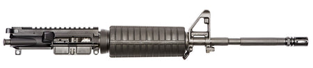 Spikes Tactical 5.56x45mm NATO Complete Upper STU5025M4S, 16" M4 Barrel, Double Heat Shield Handguard, A2 Flash Hider