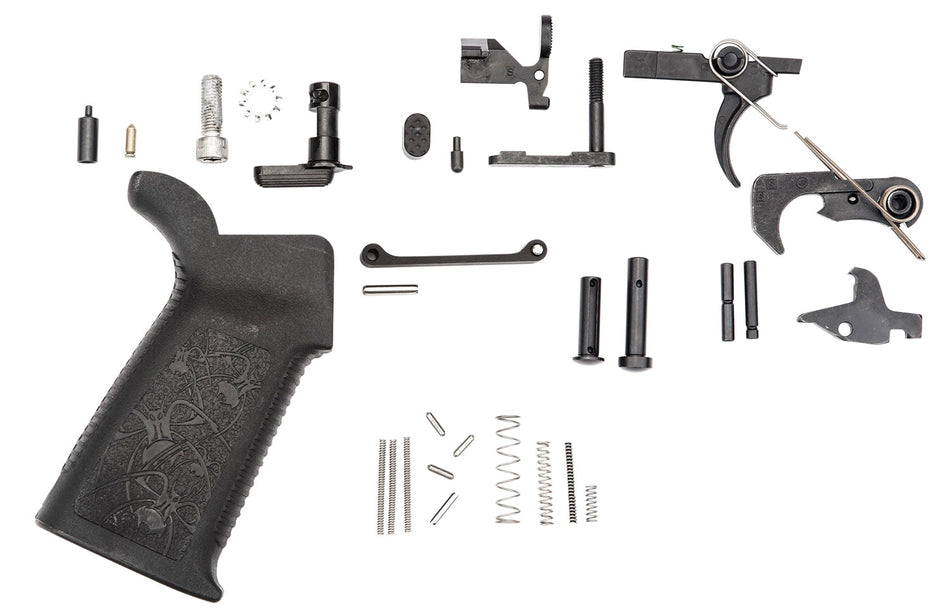 Spikes Tactical SLPK101 AR-Platform Multi-Caliber Lower Parts Kit with Stainless Steel Pins