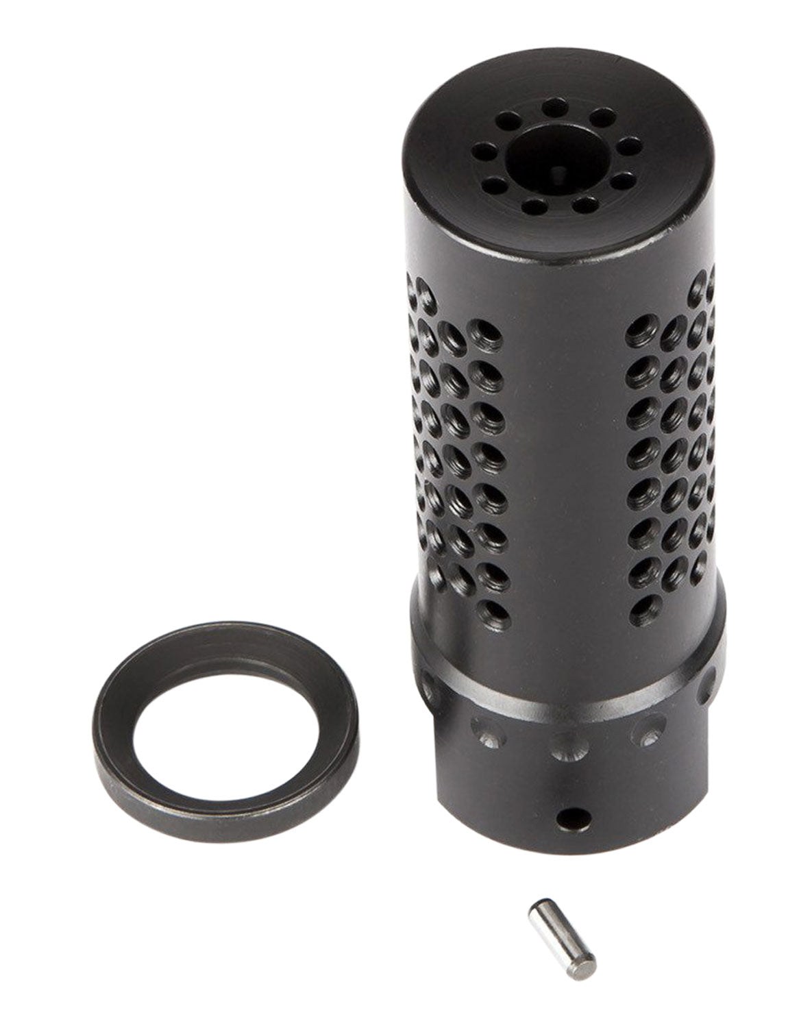 Spikes Tactical SBV1017 5.56x45mm Dynacomp Extreme Muzzle Brake 2.25" OAL Black Nitride with Crush Washer