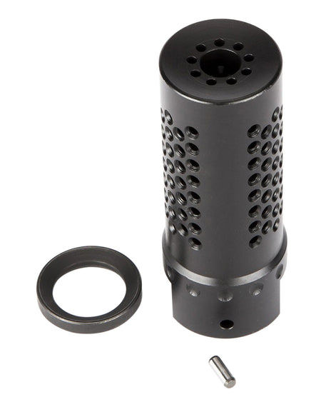 Spikes Tactical SBV1017 5.56x45mm Dynacomp Extreme Muzzle Brake 2.25" OAL Black Nitride with Crush Washer