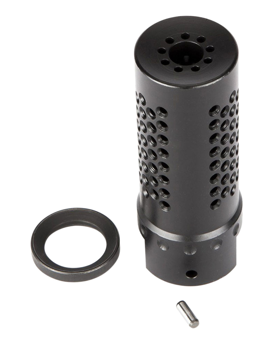 Spikes Tactical SBV1017 5.56x45mm Dynacomp Extreme Muzzle Brake 2.25" OAL Black Nitride with Crush Washer