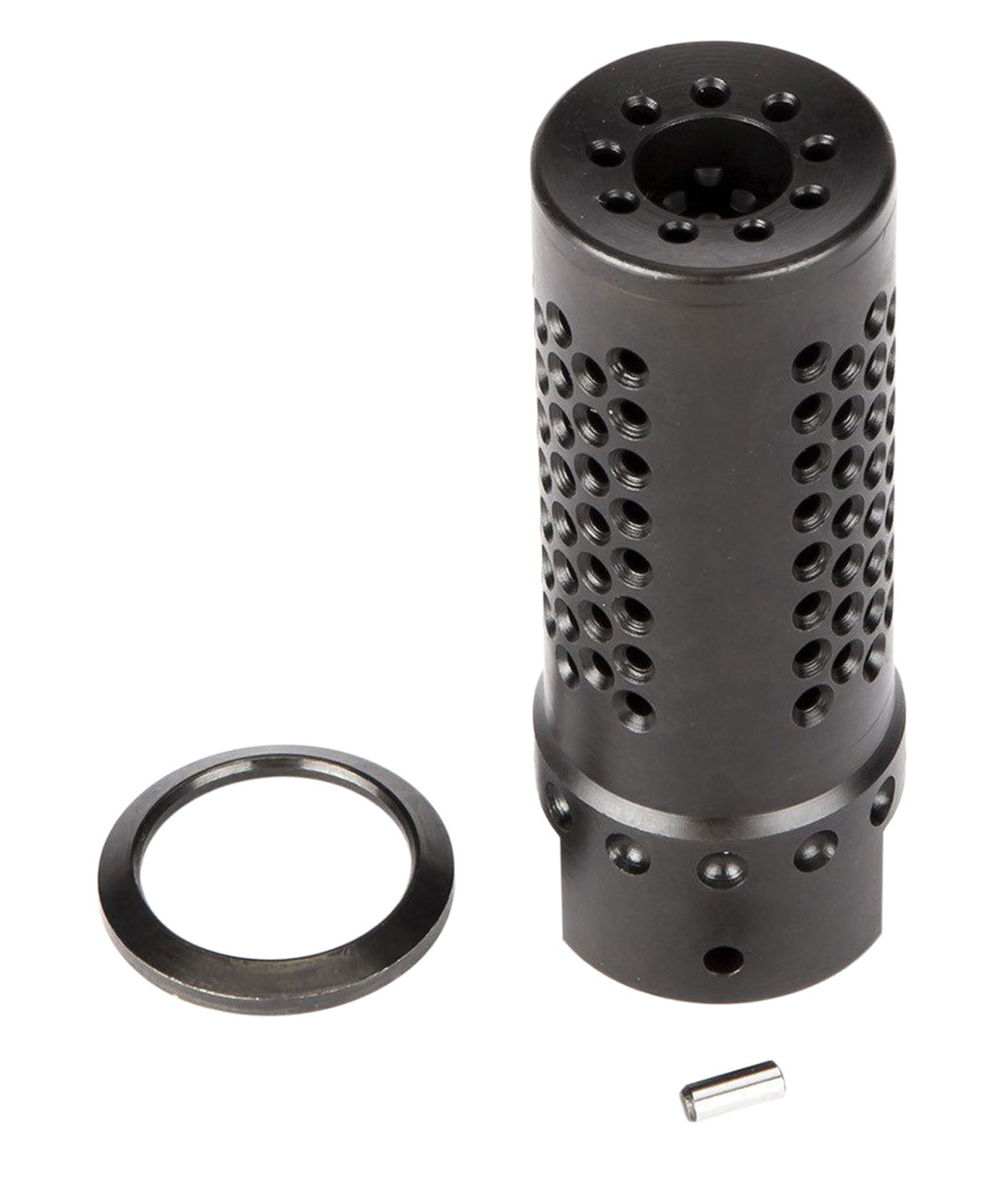 Spikes Tactical SBV1019 Dynacomp Extreme .308 Muzzle Brake Black Nitride 416R Stainless 5/8-24