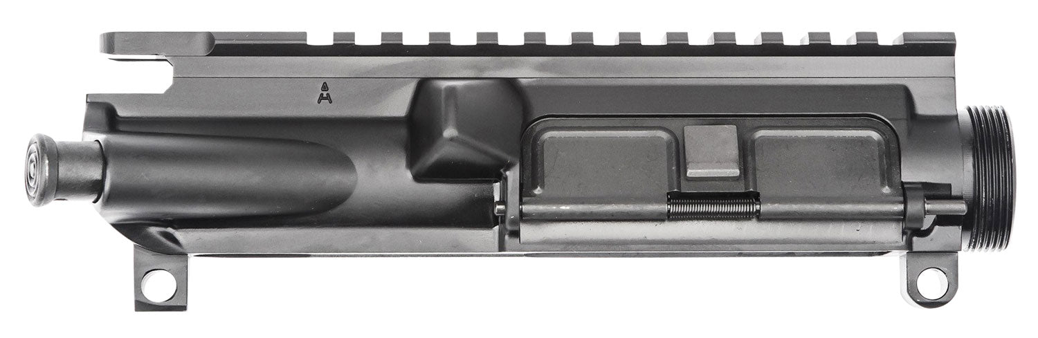 Spikes Tactical Flat Top Stripped Upper Receiver SFT50M4 Multi-Caliber M4, 7075-T6 Aluminum, Black Anodized Finish