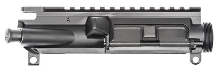 Spikes Tactical Flat Top Stripped Upper Receiver SFT50M4 Multi-Caliber M4, 7075-T6 Aluminum, Black Anodized Finish