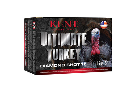 Kent Cartridge C123TK505 Ultimate Turkey 12 Gauge 3" 1-3/4oz 5 Shot 1310 fps 656308990552