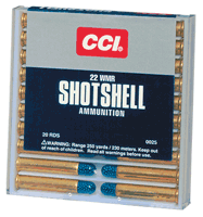 CCI .22 Magnum / WMR Maxi-Mag Pest Control #12 Shot 52 grain Shotshell ammunition