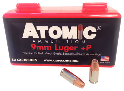 Atomic Precision Craft Bonded Match Hollow Point 124 Grain 9mm Luger/Parabellum 1300 fps 858767004096