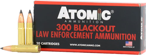 Atomic Tactical LE Nosler Varmageddon Polymer Tip 110 Grain .300 AAC Blackout  858767004751