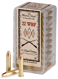 CCI High-Speed Specialty WRF Jacketed Hollow Point 45 Grain .22 WRF 1300 fps 076683000699