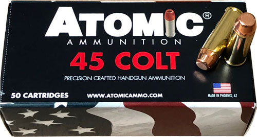 Atomic .45 Long Colt Handgun 250 grain Copper Rnfp ammunition
