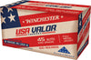 Winchester Ammo USAV45A USA Valor 45ACP 230gr Full Metal Jacket 100 Per Box 5 Case