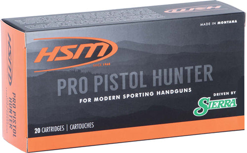 HSM Pro Pistol Jacketed Hollow Point 180 Grain 10mm Auto  810742026349