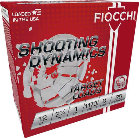Fiocchi 12SD1L8   12 Gauge 2.75"  8 Shot 1170 FPS. 762344852751