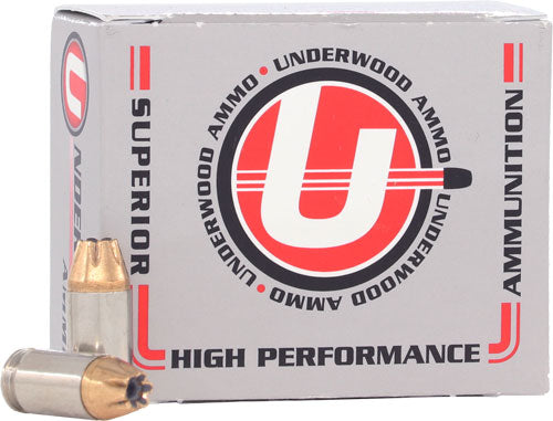 Underwood Ammo .380 ACP/Auto +P 90 grain Jacketed Hollow Point ammunition