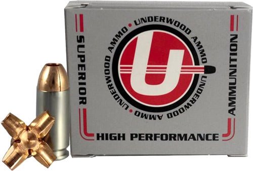 Underwood Ammo 9mm Luger / Parabellum Maximum Expansion 105 grain Solid Monolithic ammunition