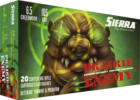 Sierra Prairie Enemy BlitzKing Polymer Tip 105 Grain 6.5mm Creedmoor  604544665345