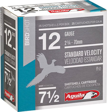 Aguila 1CHB1217   12 Gauge  1-1/8oz 7.5 Shot 1200 FPS. 640420008011