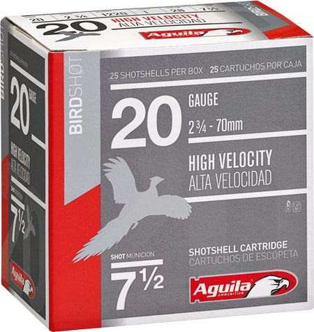Aguila 1CHB2007   20 Gauge   7.5 Shot 1220 FPS. 640420008790