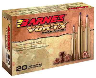 Barnes VOR-TX Tipped TSX Boat Tail 140 Grain 7mm Remington Mag 3100 fps 716876028443