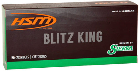 HSM .221 Remington Fireball Sierra Blitz King 40 grain Polymer Tip ammunition