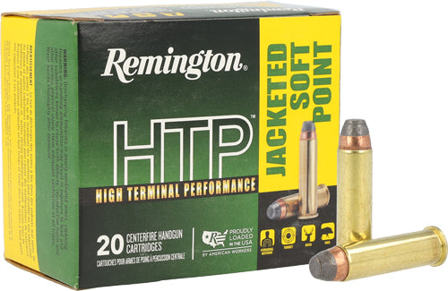 Remington HTP Jacketed Soft Point 158 Grain .357 Magnum 1235 fps 047700496207