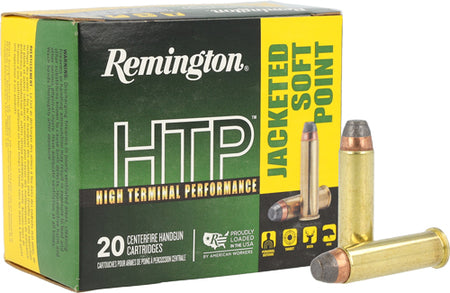 Remington HTP Jacketed Soft Point 158 Grain .357 Magnum 1235 fps 047700496207