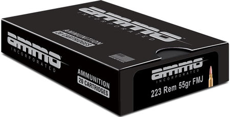 Ammo Inc .223 Remington Signature 55 grain Full Metal Jacket ammunition