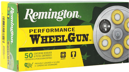 Remington .44 S&W Special Performance WheelGun 246 grain Lead Round Nose ammunition