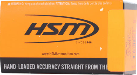 HSM .223 Remington  52 grain Hollow Point ammunition