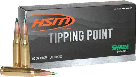 HSM Tipping Point Sierra GameChanger 90 Grain .243 Winchester 3252 fps 810742026967