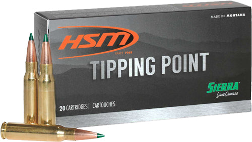 HSM Tipping Point Sierra GameChanger 90 Grain .243 Winchester 3252 fps 810742026967