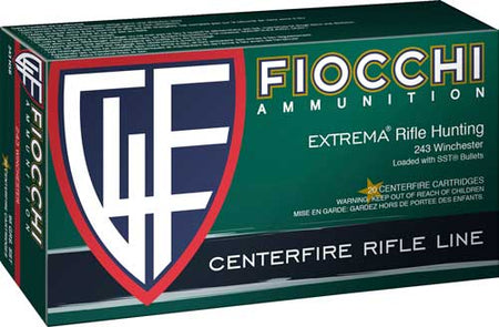Fiocchi Hyperformance Super Shock Tip 95 Grain .243 Winchester 2950 fps 762344704241