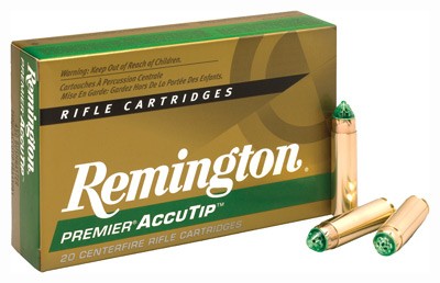 Remington .450 Bushmaster Premier 260 grain AccuTip ammunition