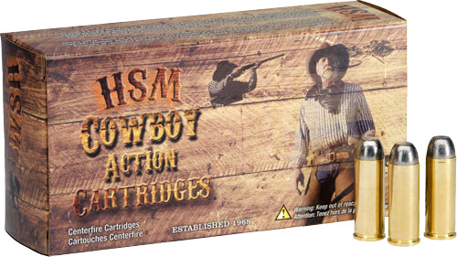 HSM .30-30 Winchester Cowboy Action 165 grain LEAD Round Nose Flat Point ammunition