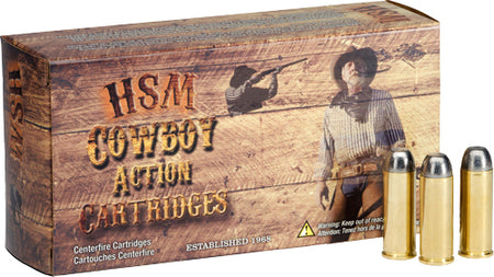 HSM .30-30 Winchester Cowboy Action 165 grain LEAD Round Nose Flat Point ammunition