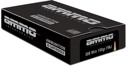 Ammo Inc .308 Win / 7.62x51mm Signature 150 grain Full Metal Jacket ammunition