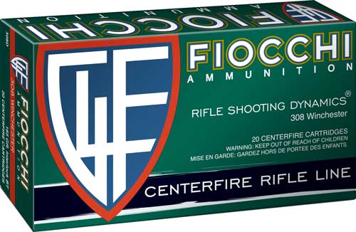 Fiocchi Field Dynamics InterLock Pointed Soft Point 165 Grain .308 Win / 7.62x51mm 2700 fps 762344710358