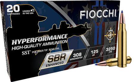 FIOCCHI 308 WIN SBR ENHANCED 125GR SST 20RD 10BX/CS