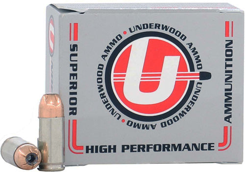 Underwood Ammo Sporting +P Jacketed Hollow Point 185 Grain .45 ACP/Auto  816874020972